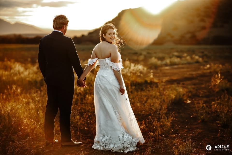 Jenkins Creek wedding photo